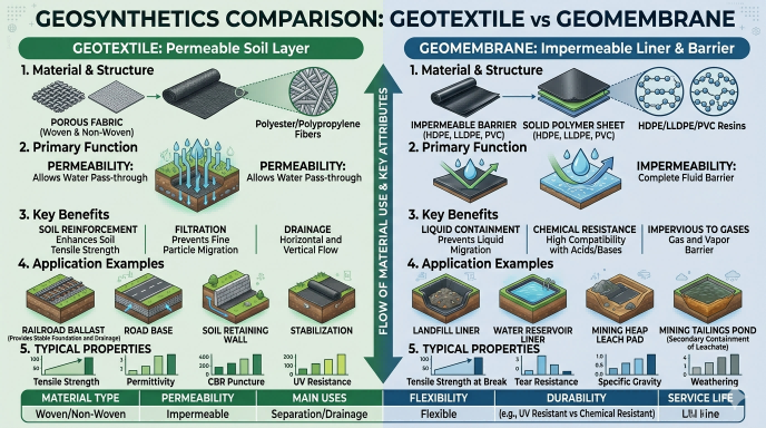 Geomembranes Material Structure and Manufacturing Process Geomembranes Material Structure and Manufacturing Process